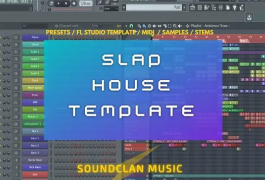 FL Studio 电音工程模版 Soundclan Music Arcada Slap House