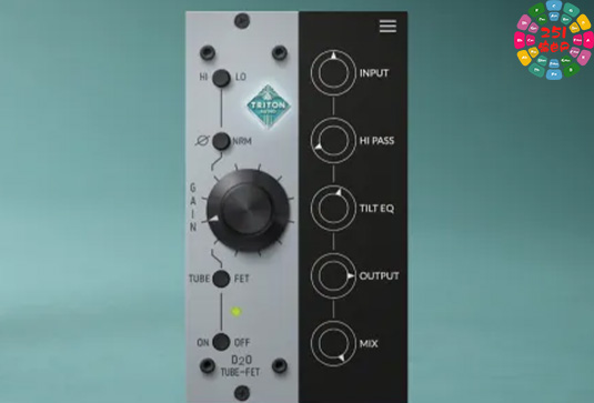 饱和增益效果器 Triton Audio D2O v1.0.3 MacOS-HCiSO