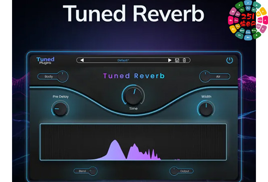 人声音调混响插件 Tuned Plugins Tuned Reverb v1.0.32 BUBBiX Win