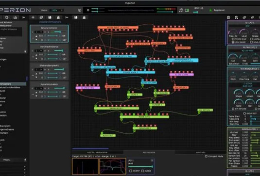 模块化电子合成器 Wavesequencer Hyperion v1.58 TCD Win