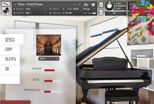 C3 + C7采样钢琴音色 XPERIMENTA Audio Due v1.9.31