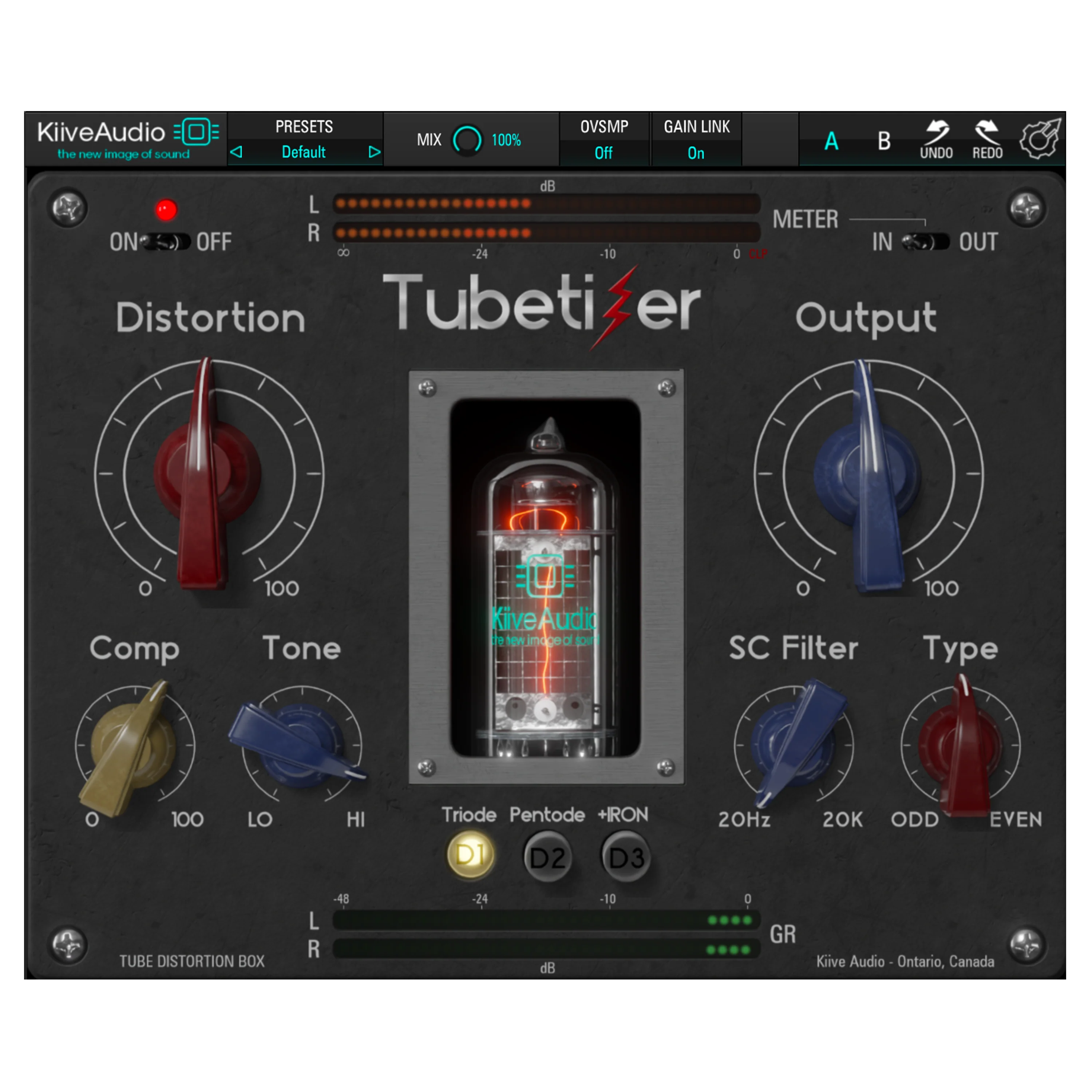 电子管饱和染色器 Kiive Audio Tubetizer v1.0.1 BUBBiX