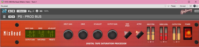 磁带效果模拟插件 Make Believe Studios MixHead v4.0.23 R2R Win