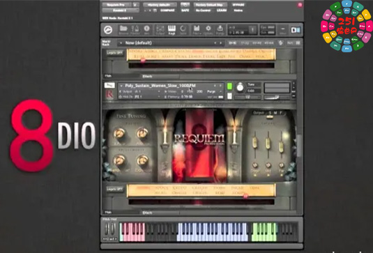 大教堂合唱团音色库 8Dio Requiem Professional NKS