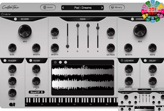 虚拟嘻哈电子综合音源 Audio Tech Hub CustomTone VSTi