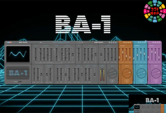 模拟单声道合成器 BABY Audio BA-1 v1.5.0 R2R （BA1）
