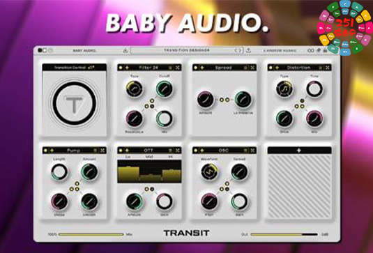 多功能模块效果器 BABY Audio Transit v1.2.0 R2R
