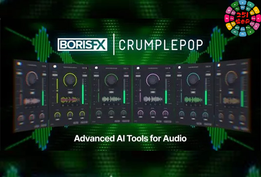 AI智能混音插件套装 Boris FX CrumplePop Pro v2025.8 CE