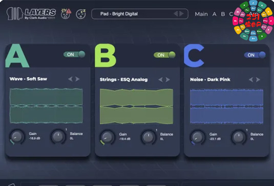复古乐器综合音源 Clark Audio Layers Pro v1.0 BUBBiX