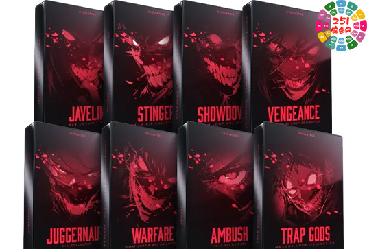 重击说唱采样 Cymatics TRAP GODS Launch Edition WAV MIDI