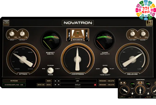 电子管压缩器 Kush Audio Novatron v1.2.3 macOS-FLARE