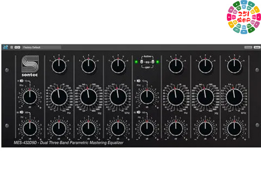 参数均衡效果器 Make Believe Studios Sontec MES-432D9D v4.0.23 R2R Win