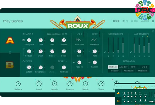 嘻哈综合音色库 Native Instruments Play Series Roux