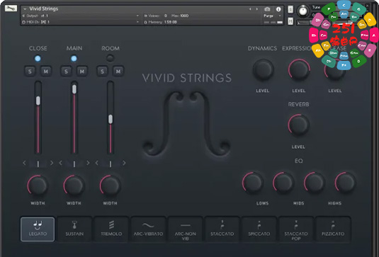 低音提琴音色库 Pulse Audio Vivid Strings Basses