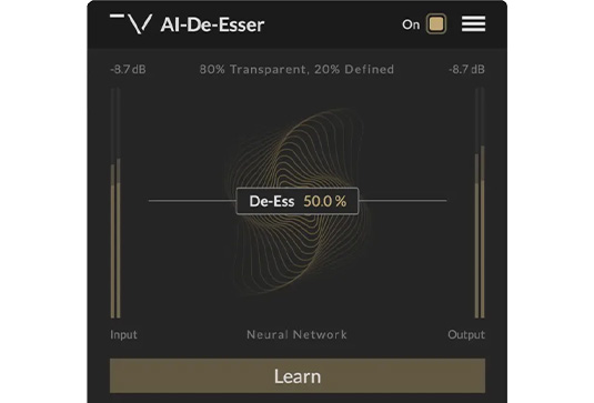 智能齿音消除器 Techivation AI-De-Esser v1.0.0 BUBBiX Win