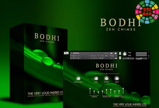 风铃打击乐器音色库 The Very Loud Indeed Co Bodhi Zen Chimes