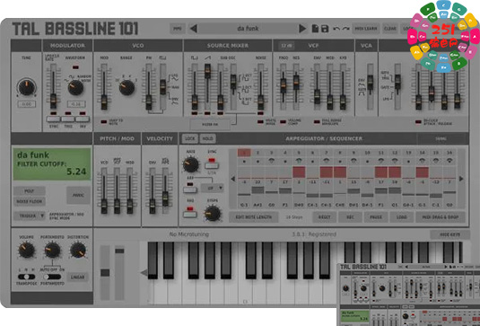 低音合成器 Togu Audio Line TAL-BassLine-101 v3.9.4 MacOS-MORiA