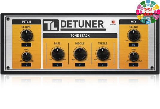 移调/转调效果器 ToneLib TL Detuner v1.0.1 R2R