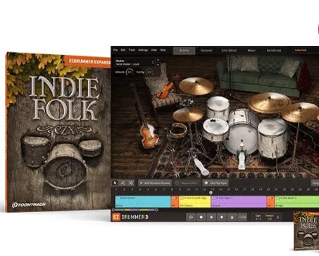 3个鼓音源升级 Toontrack EZX Update v2024.11 （包含Indie Folk Nashville Twisted Kit EZX Update SOUNDBANK）