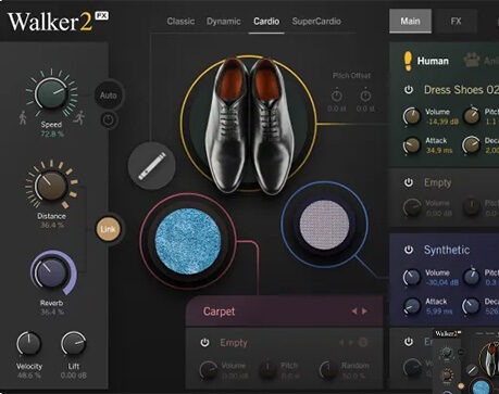 脚步声拟音音效 UVI Falcon Soundbank Walker 2 v1.0.2-R2R
