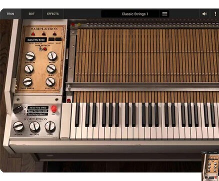 磁带模拟采样器 IK Multimedia SampleTron 2 v2.0.4 + Sound Content R2R Win