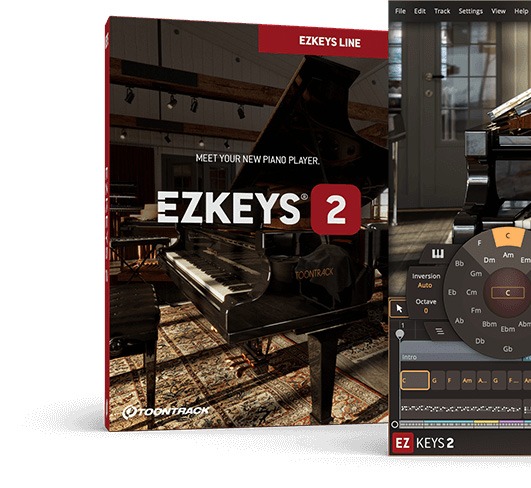 虚拟钢琴主程序 Toontrack EZkeys v2.1.1