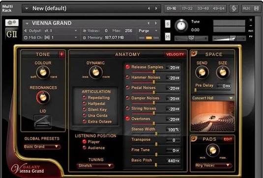 维也纳大钢琴音色库 Best Service Galaxy Vienna Grand v1.5