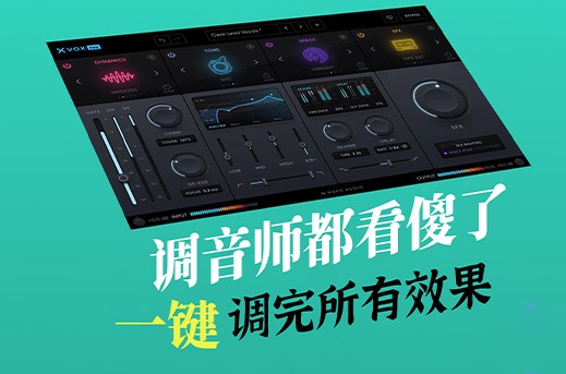 终极人声混音套装 Nuro Audio Xvox Pro v1.0.5 Zom Win （包含Xvox Pro Comp DS Tone Space SFX）