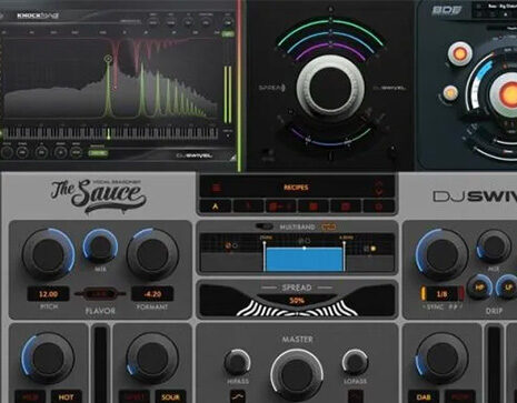 创意效果器合集 DJ Swivel All Plugins Bundle v2024.12 R2R Win (包含DJSwivel BDE Click Boom Knocktonal Spread The Sauce HitStrip)