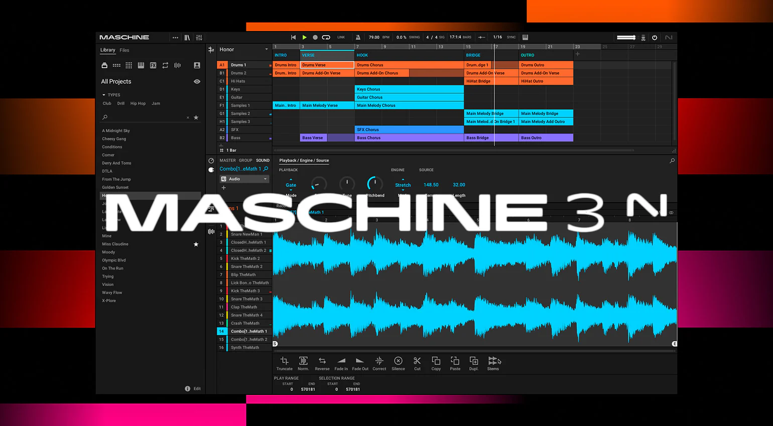 节奏音乐制作软件 Native Instruments Maschine v3.0.0