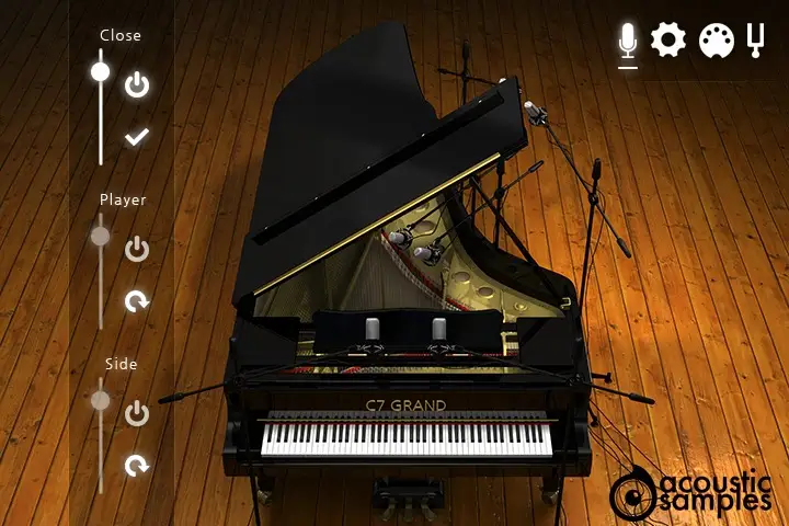 Yamaha C7 三角钢琴 Acousticsamples C7 Grand for UVI Falcon(Acoustic Samples)