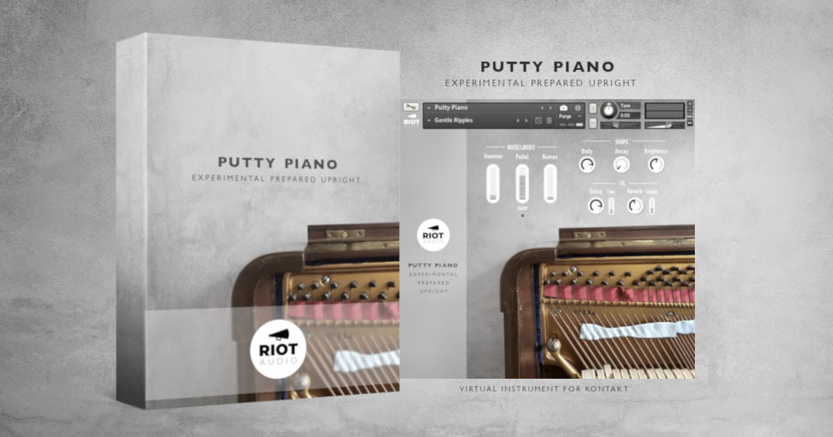 超有个性的钢琴 Riot Audio Putty Piano