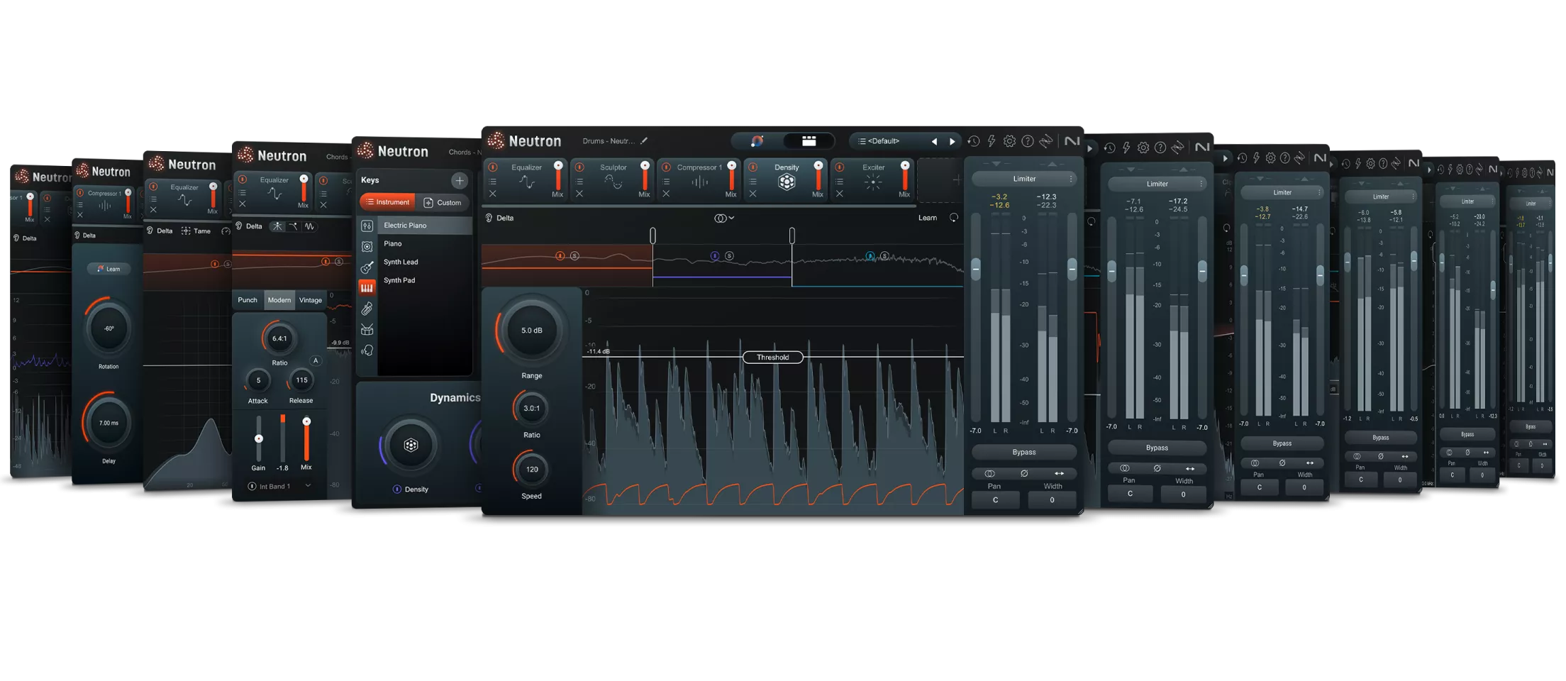 智能混音效果链插件 iZotope Neutron 5 v5.0.0 (包含Neutron5 Clipper Compressor Density Equaler Exciter Gate Phase Sculptor Transient Shaper Unmask VisualMixer TransientShaper Visual Mixer)
