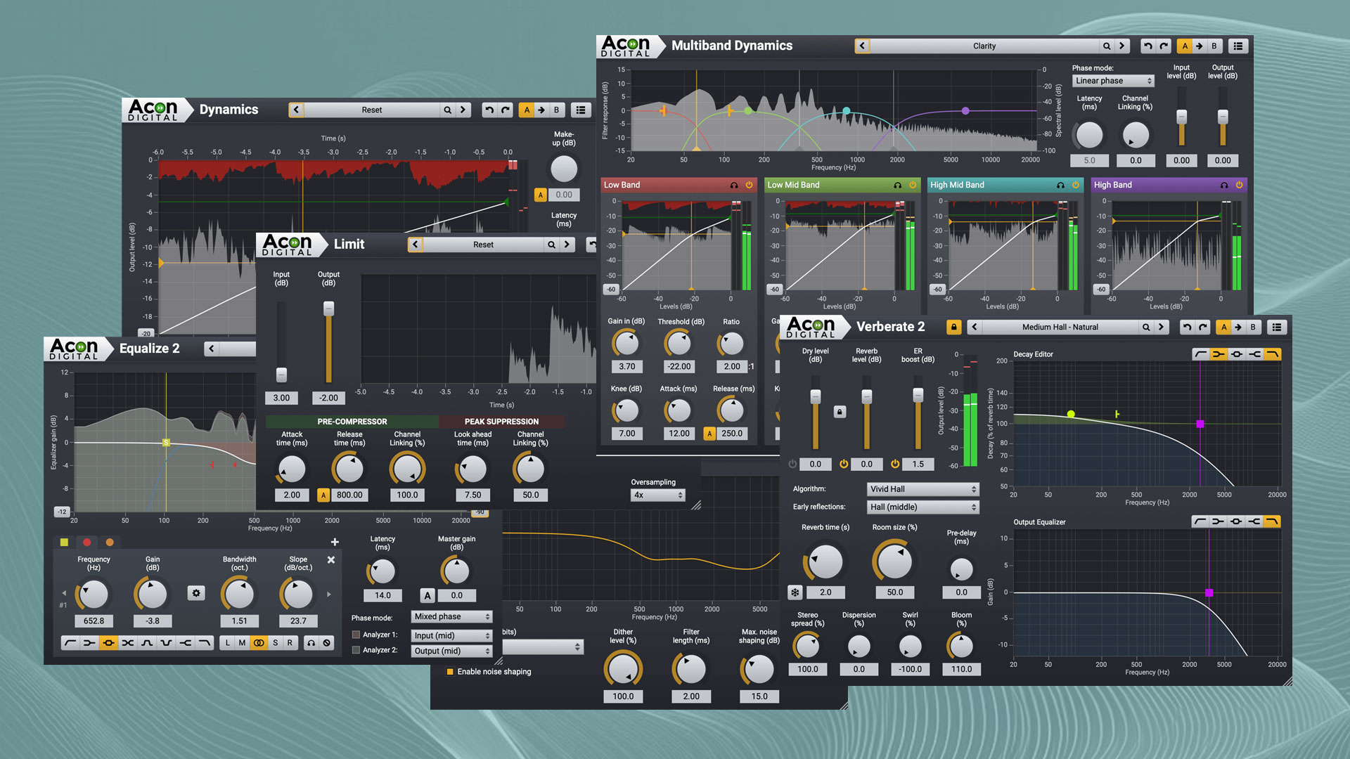 母带混音插件套装 Acon Digital Mix And Mastering Suite v1.5.1 R2R