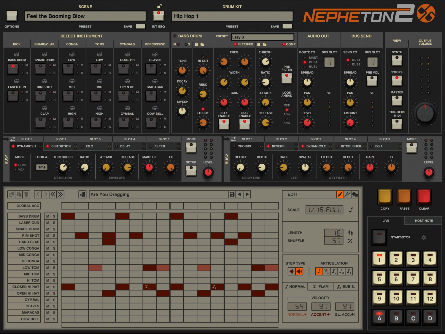 808鼓机合成器 D16 Group Nepheton 2 v2.0.3