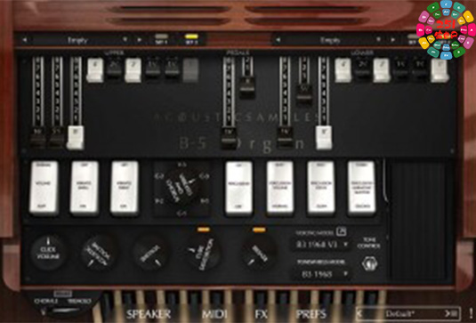 风琴音源 Acousticsamples B-5 Organ V3 for UVI Falcon（Acoustic Samples B5 B 5）