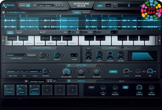 人声切片采样器 Antares Auto-Tune Slice v1.2.0 R2R Win （AutoTune）