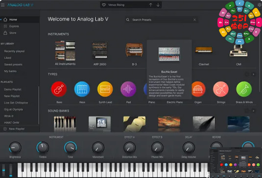 模拟合成器 Arturia Analog Lab Pro v5.10.6