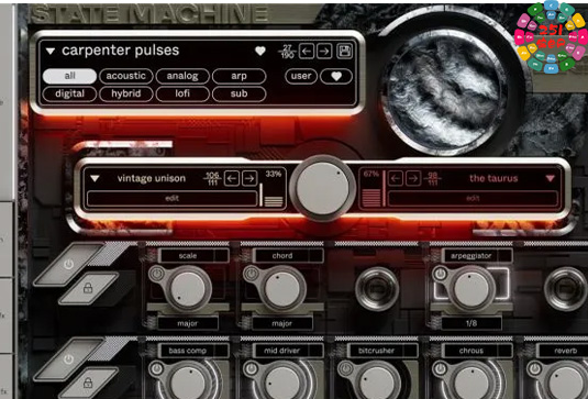 多功能模拟合成器 Cradle State Machine Low End v1.0.4 TC Win