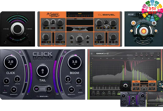 综合效果插件套装 DJ Swivel All Plugins Bundle v2024.11.04 MacOS （包含 BDE Click Boom HitStrip Knocktonal Spread The Souce）