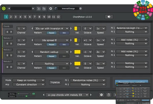 智能MIDI和弦插件 FeelYourSound Chord Potion v2.4.0 R2R