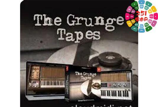 拓展音色 IK Multimedia SampleTron 2 The Grunge Tapes Sound Content