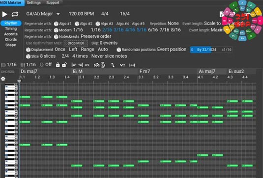 MIDI模式编辑器 Music Developments MIDI Mutator v1.4.2 R2R