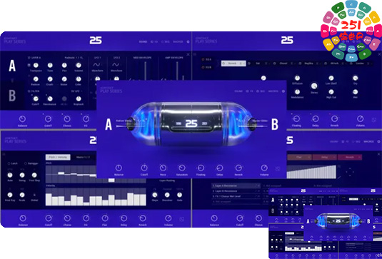 电子合成音色库 Native Instruments Play Series Twenty Five v2.0.1