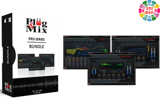 综合效果套装 Plug And Mix PRO Series v1.0.2.1 R2R Win （E-Max OptoMax Tube Exciter EMax Opto Max Tube Exciter）