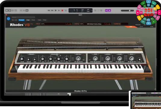罗德电钢琴音源 Rhodes V8 Pro v1.1.3 R2R Win