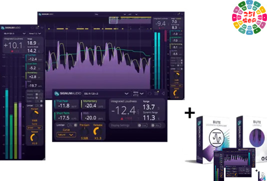 响度计量优化插件套装 Signum Audio Bute Loudness Suite 2 v2.0.3 R2R Win