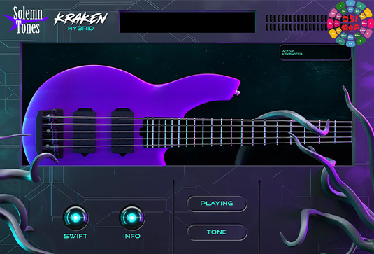 混合低音贝司 Solemn Tones Kraken Hybrid Bass v1.0.0