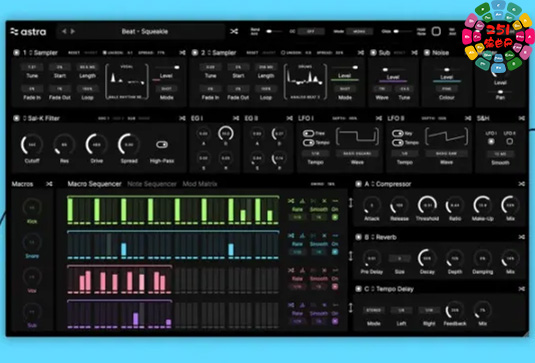 创意合成器插件 Splice Astra v1.0.0