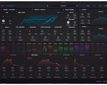 混合电子合成器 Arturia Pigments 5 v5.0.4 CE Win